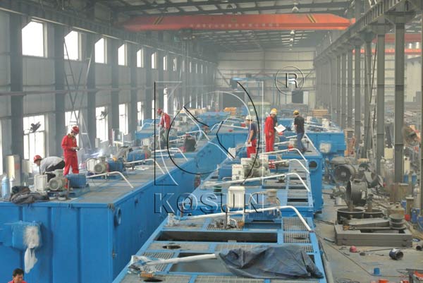 中哈长城钻井公司在哈萨克斯坦某项目使用科迅机械制造的50D钻机全配套低温固控系统