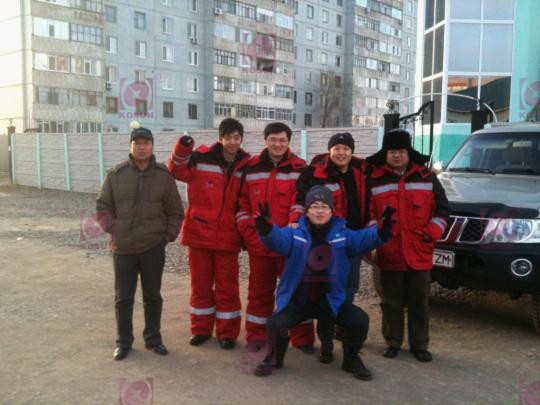 哈萨克科迅服务公司 工程技术团队
